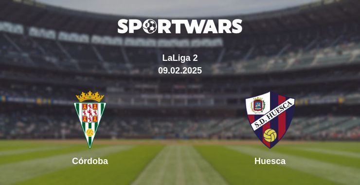 Córdoba — Huesca watch online broadcast, 09.02.2025