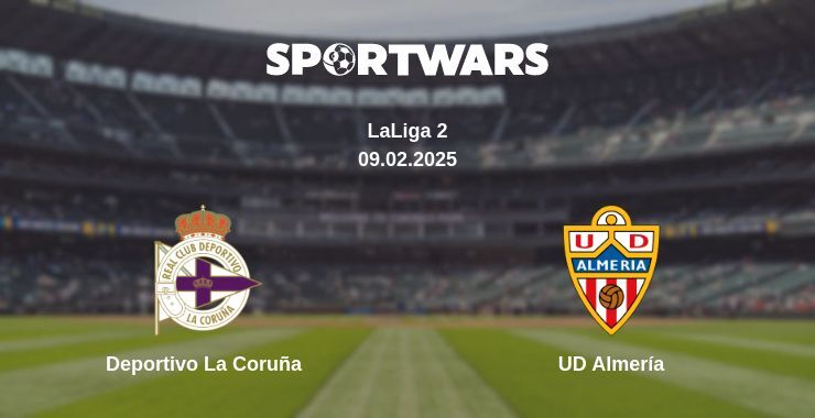 Deportivo La Coruña — UD Almería watch online broadcast, 09.02.2025