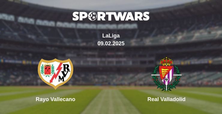 Rayo Vallecano — Real Valladolid watch online broadcast, 09.02.2025