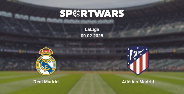 Real Madrid — Atlético Madrid watch online broadcast, 09.02.2025