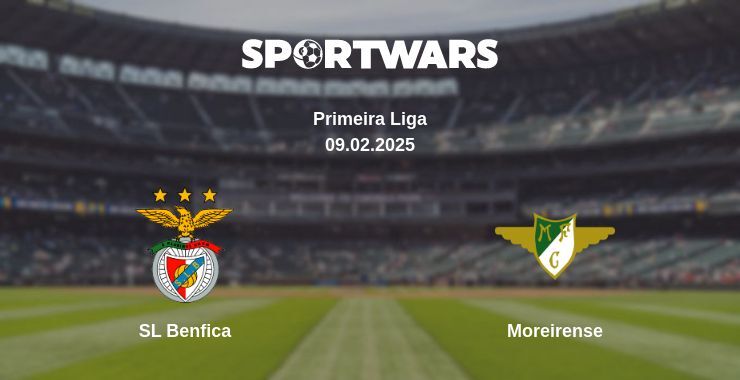 SL Benfica — Moreirense watch online broadcast, 09.02.2025