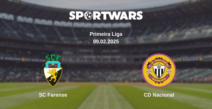 SC Farense — CD Nacional watch online for free 09.02.2025