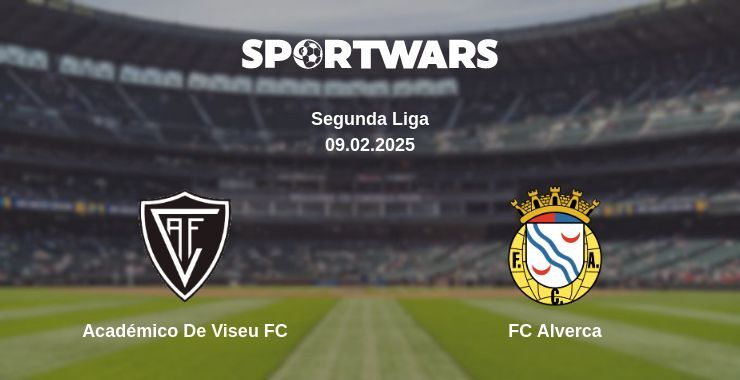 Académico De Viseu FC — FC Alverca watch online for free 09.02.2025