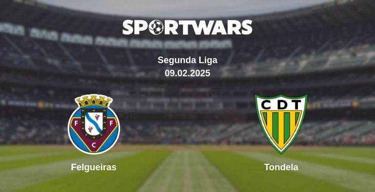 Felgueiras — Tondela watch online for free 09.02.2025