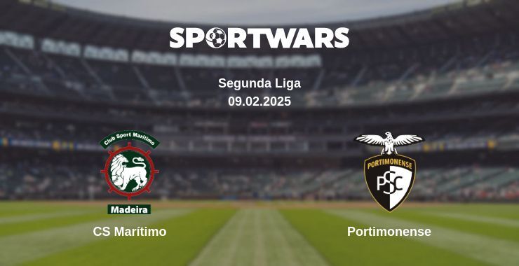 CS Marítimo — Portimonense watch online for free 09.02.2025