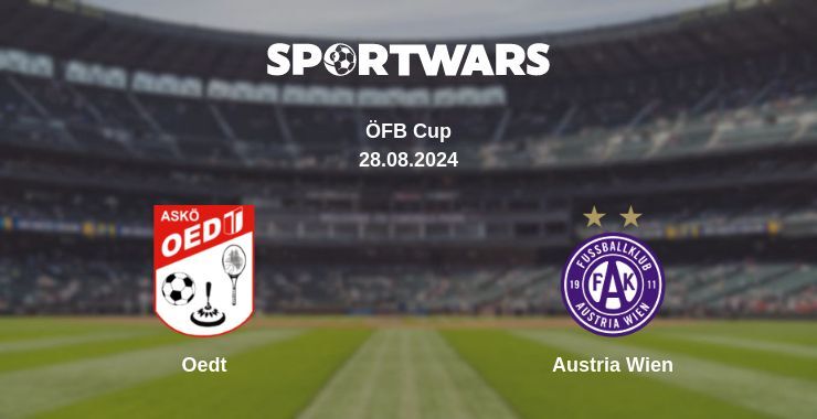 Oedt — Austria Wien watch online for free 28.08.2024