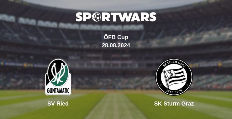 SV Ried — SK Sturm Graz watch online for free 28.08.2024