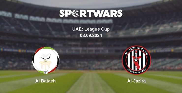 Result of the Al Bataeh — Al-Jazira match, 08.09.2024