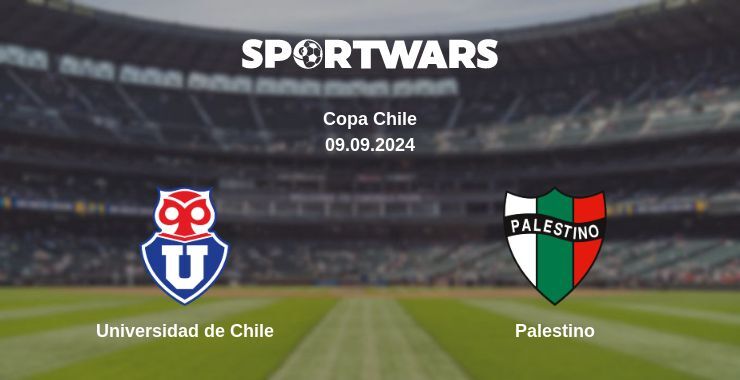 Universidad de Chile — Palestino watch online for free 09.09.2024