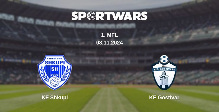 KF Shkupi — KF Gostivar watch online for free 03.11.2024