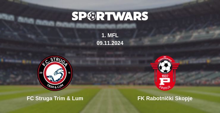 FC Struga Trim & Lum — FK Rabotnički Skopje watch online for free 09.11.2024