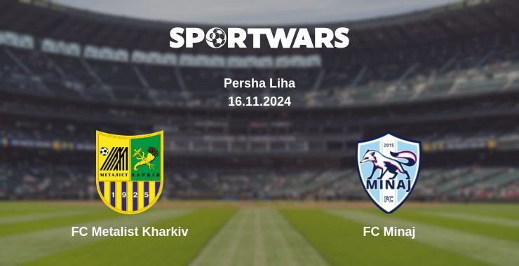 FC Metalist Kharkiv — FC Minaj watch online for free 16.11.2024