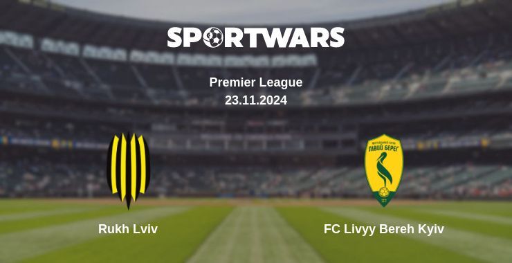 Rukh Lviv — FC Livyy Bereh Kyiv watch online for free 23.11.2024