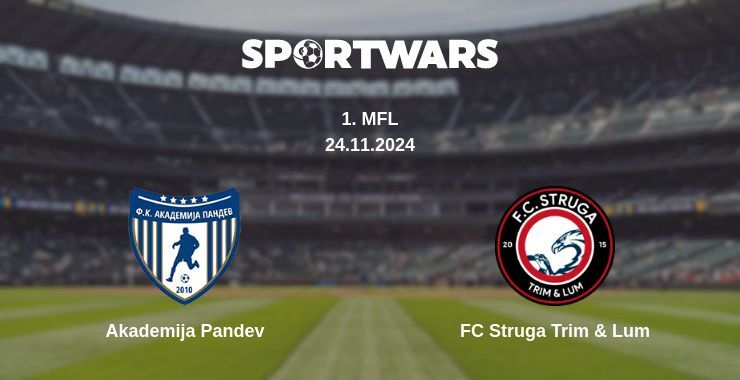 Akademija Pandev — FC Struga Trim & Lum watch online for free 24.11.2024