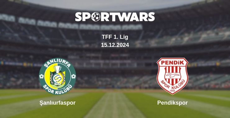 Şanlıurfaspor — Pendikspor watch online for free 15.12.2024