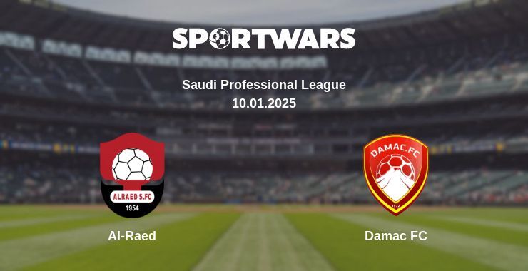 Al-Raed — Damac FC watch online broadcast, 10.01.2025