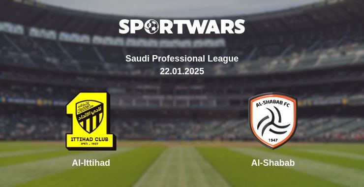 Al-Ittihad — Al-Shabab watch online broadcast, 22.01.2025