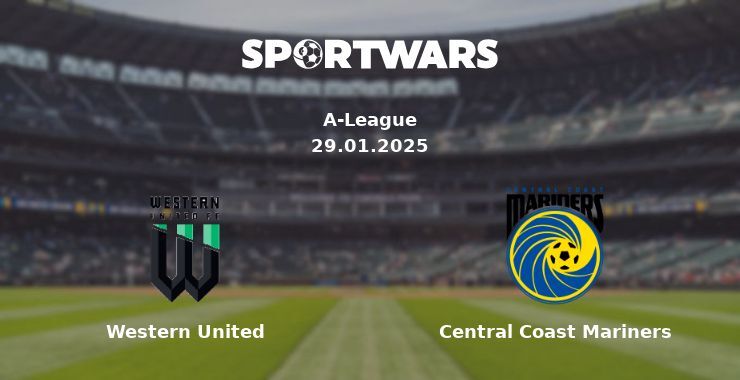 Western United — Central Coast Mariners watch online for free 29.01.2025