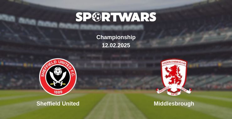 Sheffield United — Middlesbrough watch online broadcast, 12.02.2025