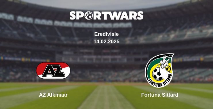 AZ Alkmaar — Fortuna Sittard watch online broadcast, 14.02.2025