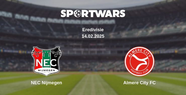 NEC Nijmegen — Almere City FC watch online broadcast, 14.02.2025