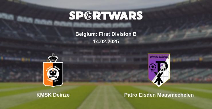 KMSK Deinze — Patro Eisden Maasmechelen watch online broadcast, 14.02.2025