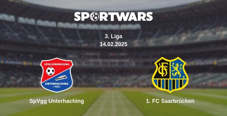 SpVgg Unterhaching — 1. FC Saarbrücken, where to watch online broadcast