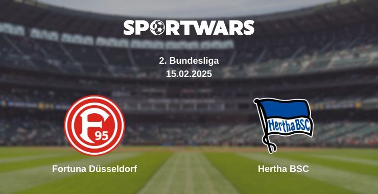 Fortuna Düsseldorf — Hertha BSC watch online for free 15.02.2025