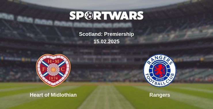 Heart of Midlothian — Rangers watch online broadcast, 15.02.2025