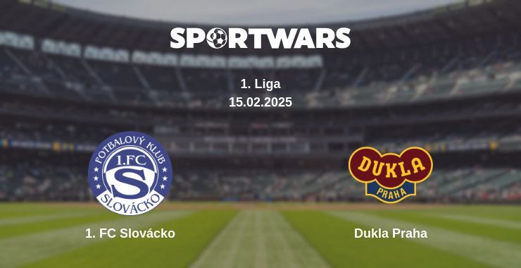 1. FC Slovácko — Dukla Praha watch online broadcast, 15.02.2025