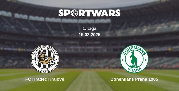 FC Hradec Králové — Bohemians Praha 1905 watch online broadcast, 15.02.2025