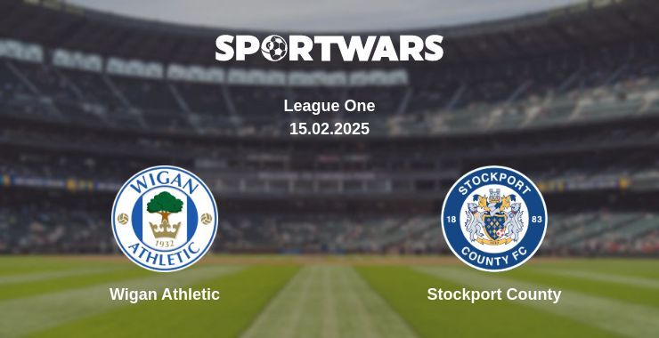 Wigan Athletic — Stockport County watch online broadcast, 15.02.2025