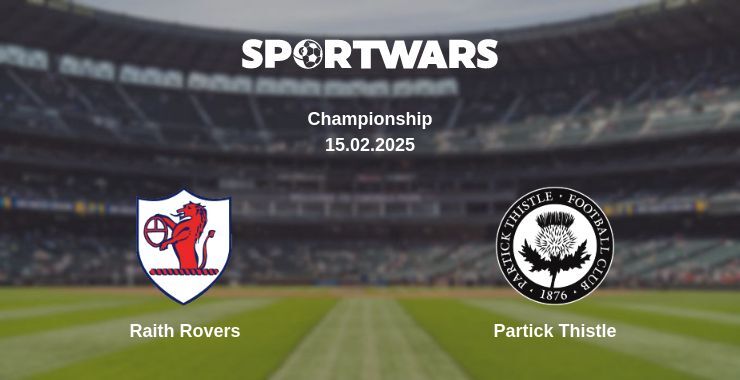 Raith Rovers — Partick Thistle watch online broadcast, 15.02.2025