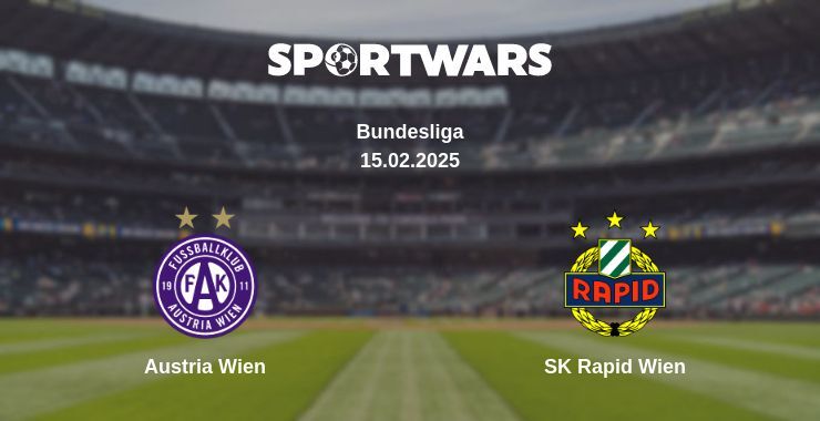 Austria Wien — SK Rapid Wien watch online broadcast, 16.02.2025