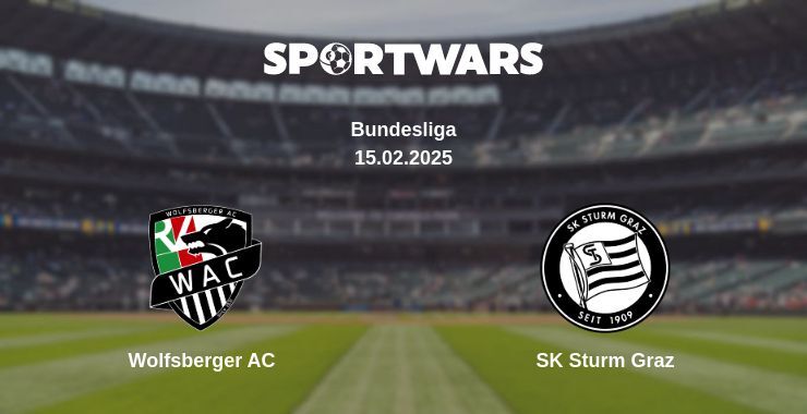 Wolfsberger AC — SK Sturm Graz watch online broadcast, 15.02.2025