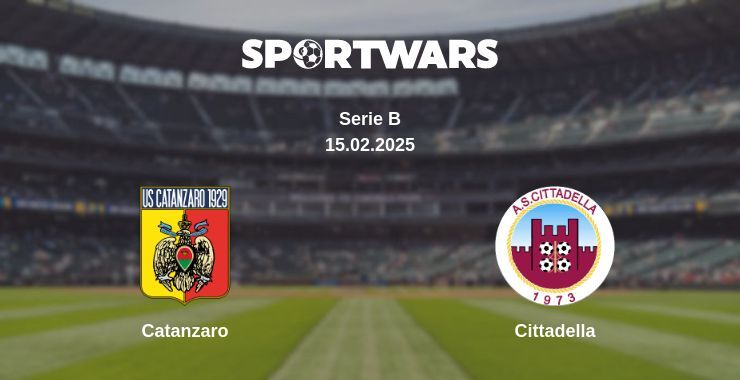 Catanzaro — Cittadella watch online for free 15.02.2025