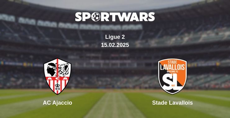 AC Ajaccio — Stade Lavallois watch online for free 15.02.2025