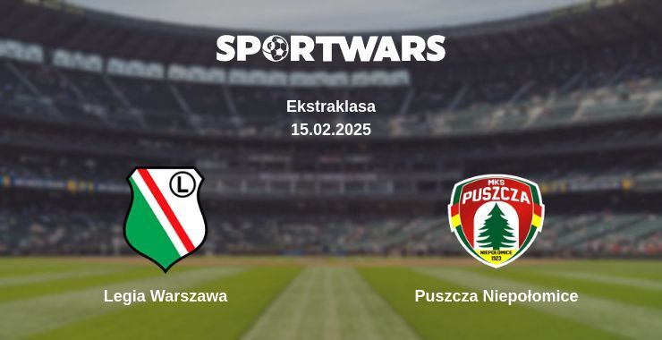 Legia Warszawa — Puszcza Niepołomice watch online broadcast, 15.02.2025