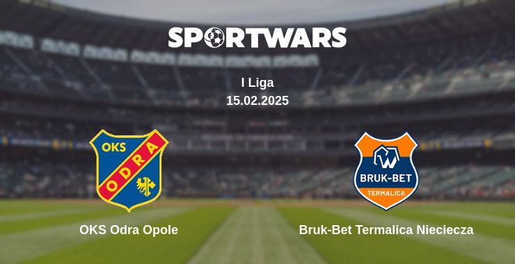 OKS Odra Opole — Bruk-Bet Termalica Nieciecza watch online broadcast, 15.02.2025