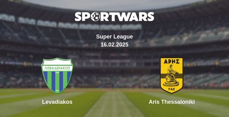 Levadiakos — Aris Thessaloniki watch online broadcast, 16.02.2025