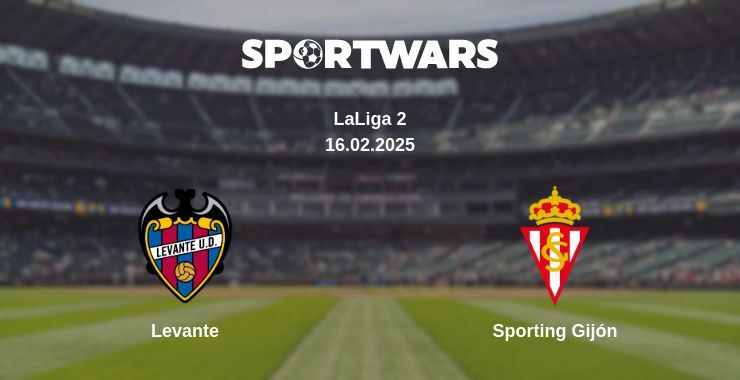 Levante — Sporting Gijón watch online for free 16.02.2025