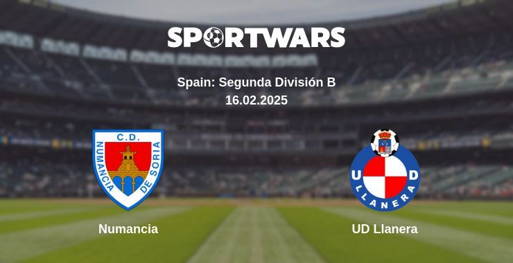 Numancia — UD Llanera watch online broadcast, 16.02.2025