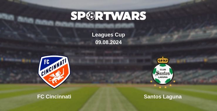 FC Cincinnati — Santos Laguna watch online for free 09.08.2024