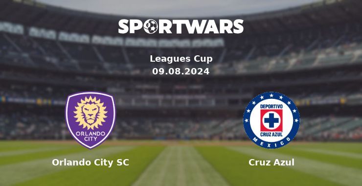 Orlando City SC — Cruz Azul watch online for free 09.08.2024