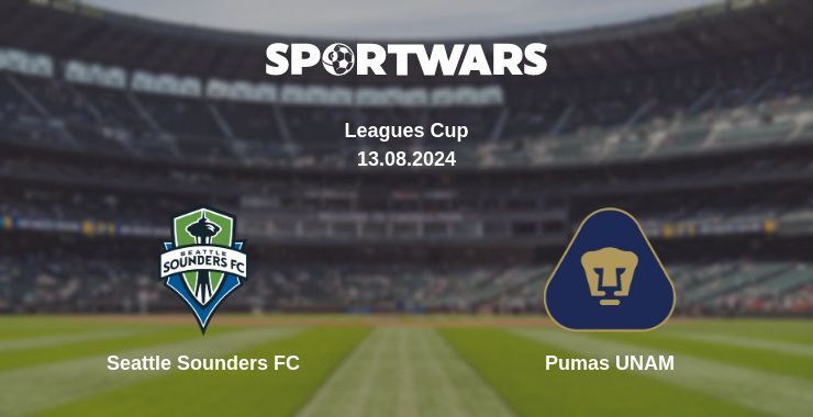 Seattle Sounders FC — Pumas UNAM watch online for free 13.08.2024