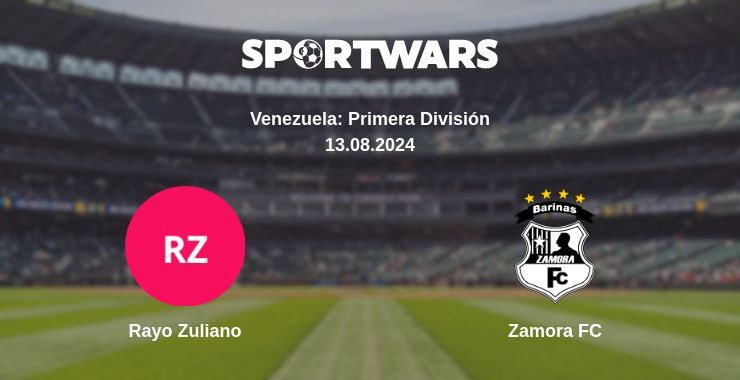 Rayo Zuliano — Zamora FC watch online for free 13.08.2024