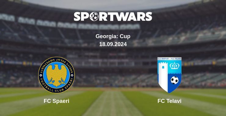 Result of the FC Spaeri — FC Telavi match, 18.09.2024