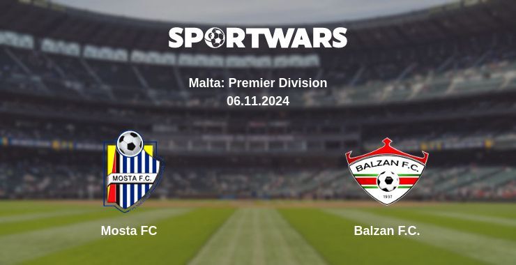 Result of the Mosta FC — Balzan F.C. match, 06.11.2024