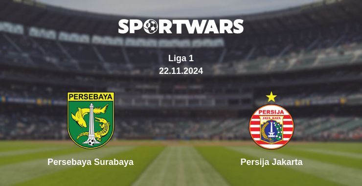 Persebaya Surabaya — Persija Jakarta watch online for free 22.11.2024