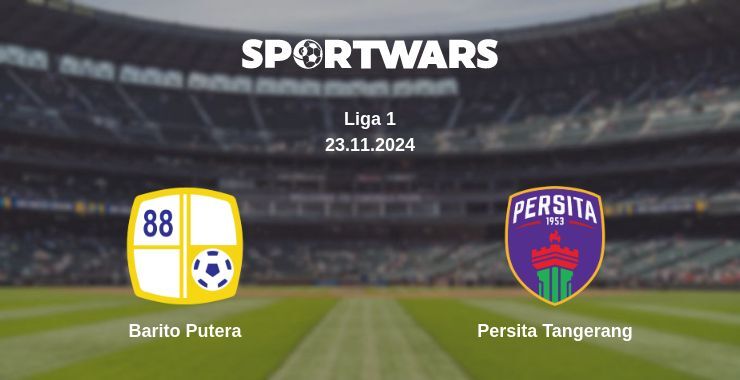 Barito Putera — Persita Tangerang watch online for free 23.11.2024